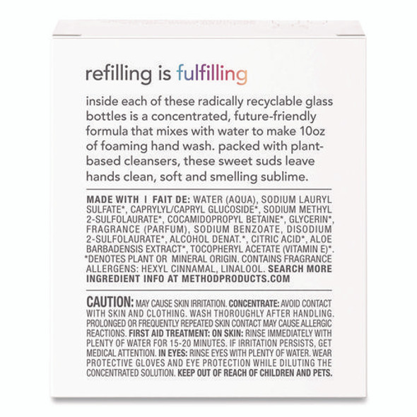 Refill + Reuse Foaming Hand Soap Refill, Sea Minerals, 1 oz Refill Bottle, 2/Pack