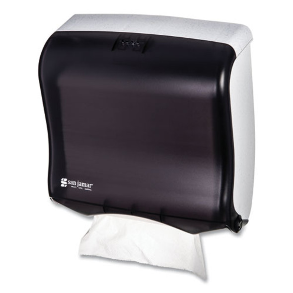 Ultrafold Fusion C-Fold and Multifold Towel Dispenser, 11.5 x 5.5 x 11.5, Black Ultrafold Fusion C-Fold and Multifold Towel Dispenser, 11.5 x 5.5 x 11.5, Black