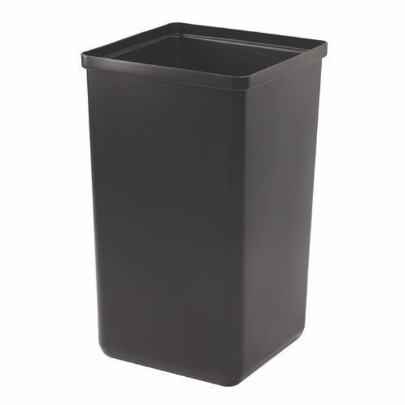 29 Gallon Trash/Recycling Cans, Steel, Blue Recycling Can, Green Compost Can, Black Trash Can with Square Lids
