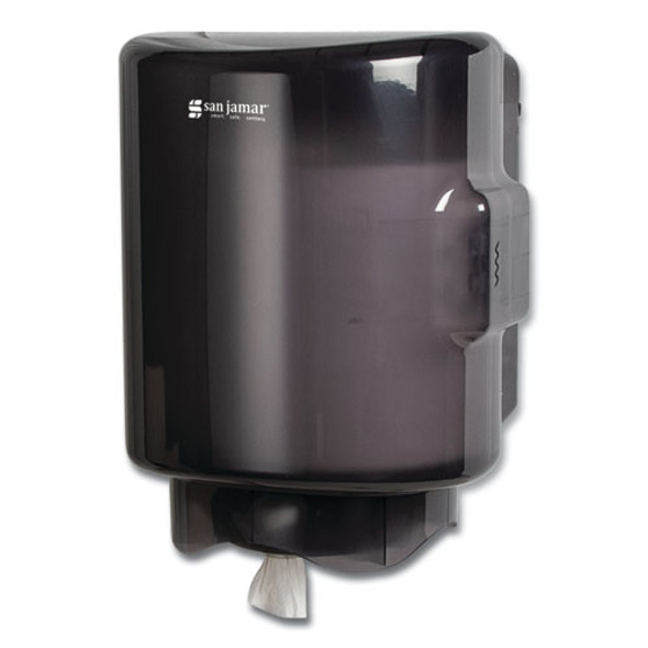 Adjustable Center Pull Towel Dispenser, 10.75 x 10.25 x 13.25, Black Pearl