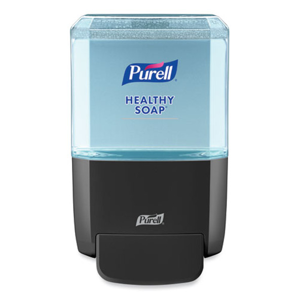 ES4 Soap Push-Style Dispenser, 1,200 mL, 4.88 x 8.8 x 11.38, Graphite