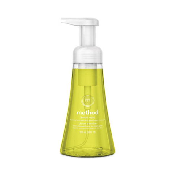 Foaming Hand Wash, Lemon Mint Scent, 10 oz