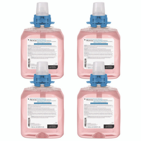 Foaming Handwash with Advanced Moisturizers Refill, Refreshing Cranberry Scent, 1,250 mL, 4/Carton