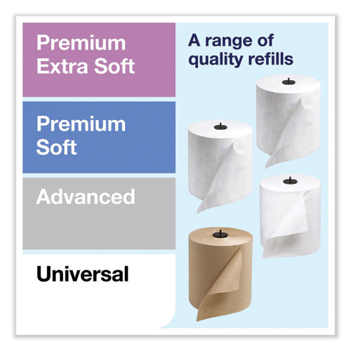 Elevation Matic Hand Towel Dispenser with Intuition Sensor, 13 x 8 x 14.5, Black