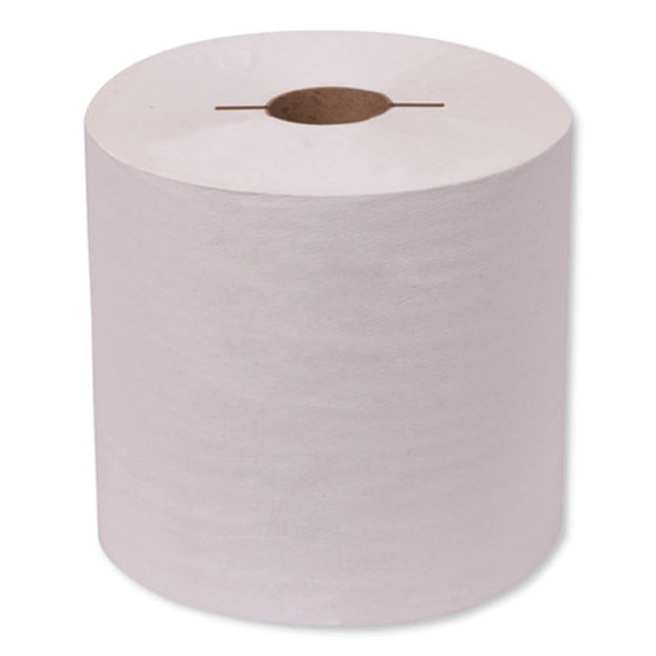 Universal Hand Towel Roll, Notched, 1-Ply, 7.5 x 10, Natural White, 960/Roll, 6/Carton