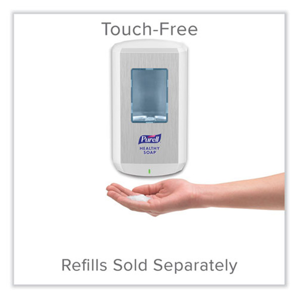 CS8 Soap Dispenser, 1,200 mL, 5.79 x 3.93 x 10.31, White