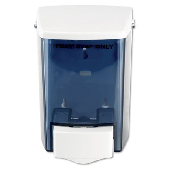 Encore Foam-eeze Bulk Foam Soap Dispenser, See Thru, 900 mL, 4.5 x 4 x 6.25, White
