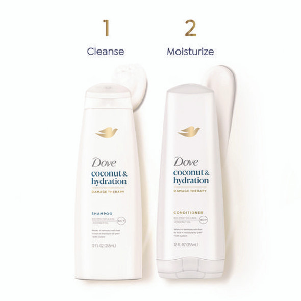 Coconut Conditioner, 12 oz Bottle, 6/Carton