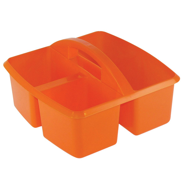 Small Utility Caddy, Orange, Pack of 6 Small Utility Caddy, Orange, Pack of 6