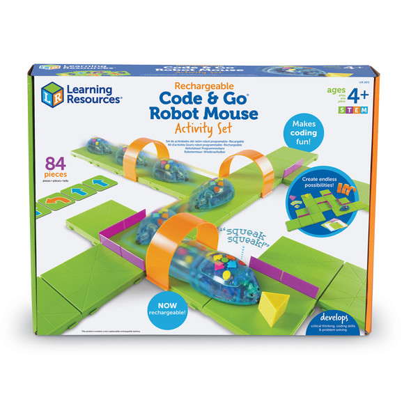 Code N Go Mouse Activity Set - Rechargeable Code N Go Mouse Activity Set - Rechargeable