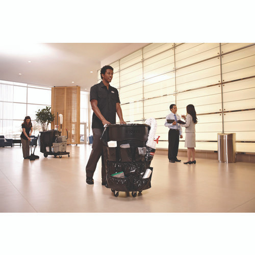 Brute Caddy Bag, 12 Compartments, Black, 6/Carton