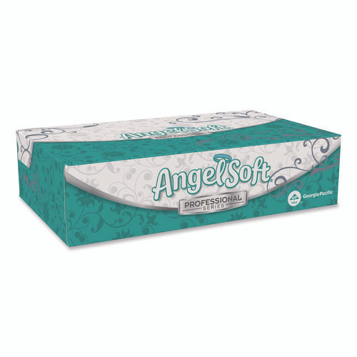 Premium Facial Tissue, 2-Ply, White, Flat Box, 100 Sheets/Box