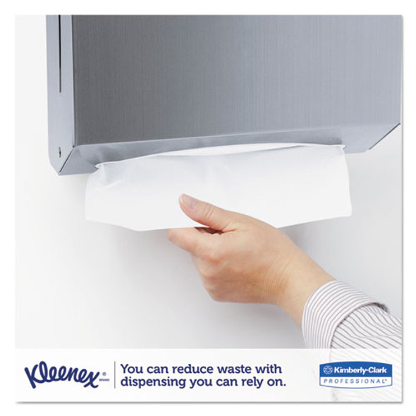 Premiere Folded Towels, 1-Ply, 9.4 x 12,4, White, 120/Pack, 25 Packs/Carton
