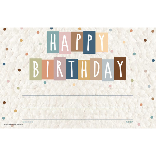 Everyone is Welcome Happy Birthday Awards, 30 Per Pack, 6 Packs Everyone is Welcome Happy Birthday Awards, 30 Per Pack, 6 Packs