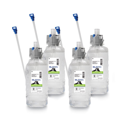 SLOAN Green Certified Foam Hand Cleanser Refill, Fragrance-Free, 1,500 mL, 4/Carton