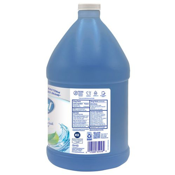 Antibacterial Foaming Hand Wash Refill, Spring Water Scent, 1 gal, 4/Carton