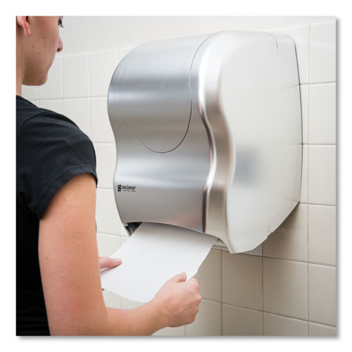 Tear-N-Dry Touchless Roll Towel Dispenser, 16.75 x 10 x 12.5, Silver