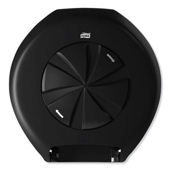 3 Roll Bath Tissue Roll Dispenser for OptiCore, 14.12 x 6.31 x 14.56, Black