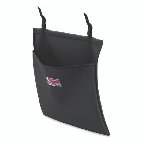 Amenity Bag for Suncast Commercial Full-Size and Compact-Size Housekeeping Carts, 2 gal, 19.5" x 1.51" x 21.36", Black