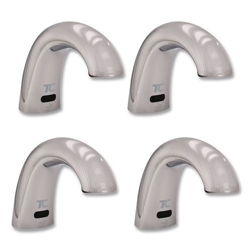 One Shot Soap Dispenser - Touch Free, Foam, 11 x 14 x 3.5, Chrome, 4/Carton