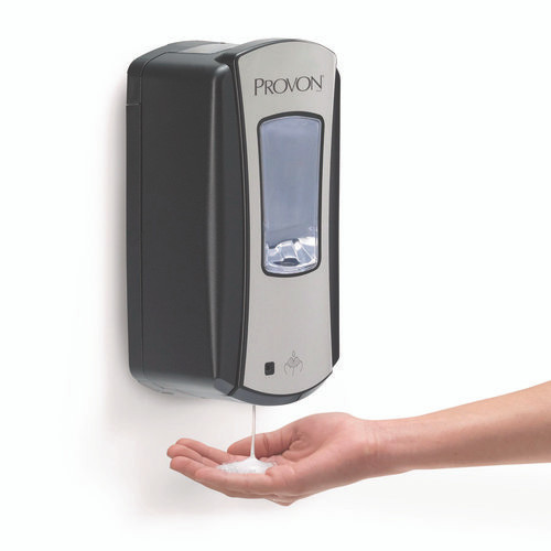 LTX-12 Dispenser, 1,200 mL, 4.38 x 11.28, Chrome