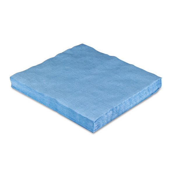 Sontara EC Engineered Cloths, 12 x 12, Blue, 100/Pack, 10 Packs/Carton