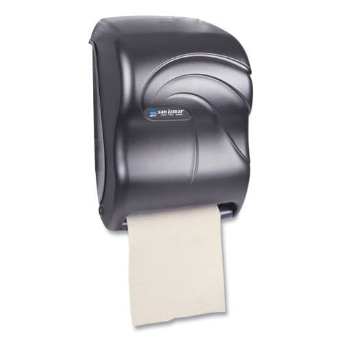 Electronic Touchless Roll Towel Dispenser, 11.75 x 9 x 15.5, Black Pearl