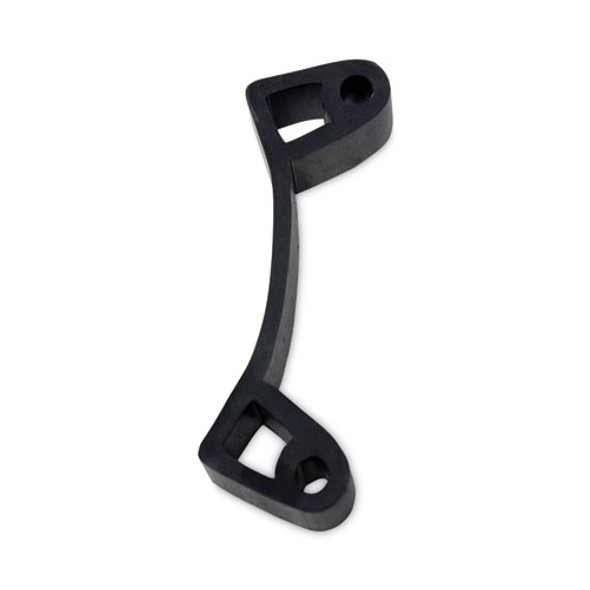 Rubber Tool Grips for HYGEN Microfiber Cleaning Carts, Black