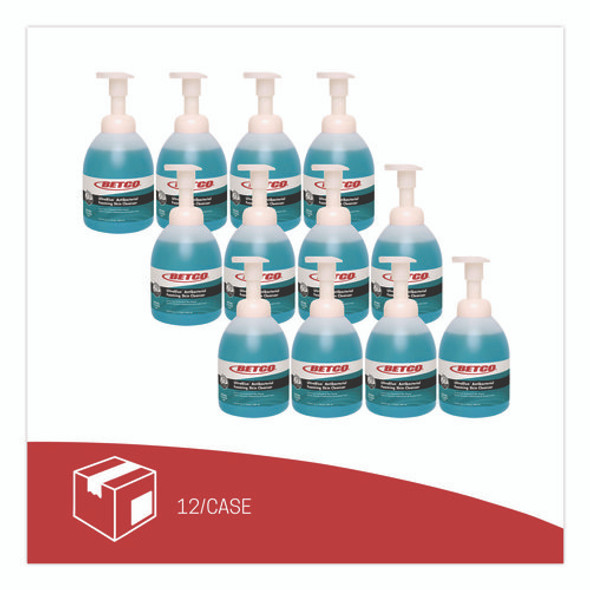 UltraBlue Antibacterial Foaming Skin Cleanser, Fragrance Free, 500 mL Bottle, 12/Carton UltraBlue Antibacterial Foaming Skin Cleanser, Fragrance Free, 500 mL Bottle, 12/Carton