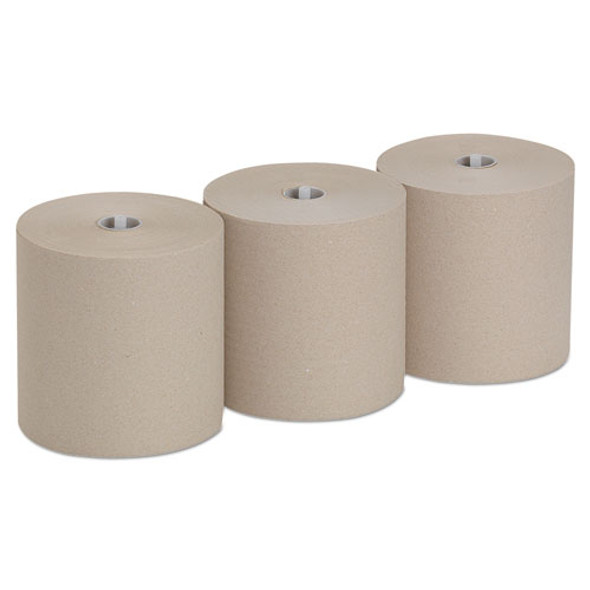 Pacific Blue Ultra Paper Towels, 1-Ply, 7.87" x 1,150 ft, Natural, 3 Rolls/Carton Pacific Blue Ultra Paper Towels, 1-Ply, 7.87" x 1,150 ft, Natural, 3 Rolls/Carton