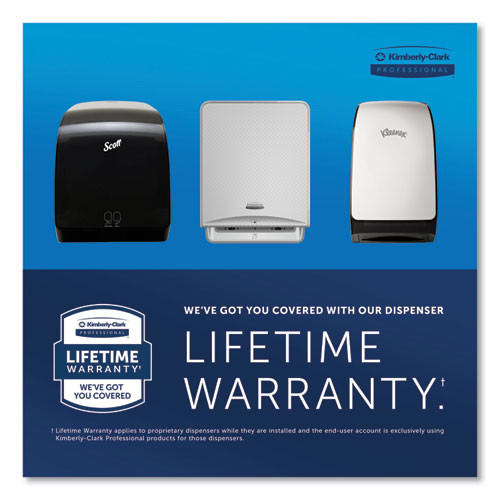 Essential Electronic Hard Roll Towel Dispenser, 12.7 x 9.57 x 15.76, White