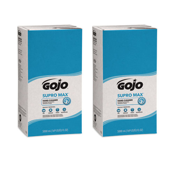 SUPRO MAX Heavy Duty Hand Cleaner, Refill for GOJO PRO TDX Dispenser, Floral Scent, 5,000 mL, 2/Carton