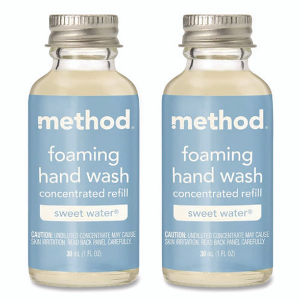 Refill + Reuse Foaming Hand Soap Refill, Sweetwater, 1 oz Refill Bottle, 2/Pack Refill + Reuse Foaming Hand Soap Refill, Sweetwater, 1 oz Refill Bottle, 2/Pack