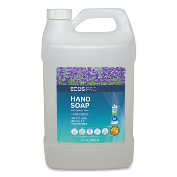 Liquid Hand Soap, Lavender Scent, 1 gal