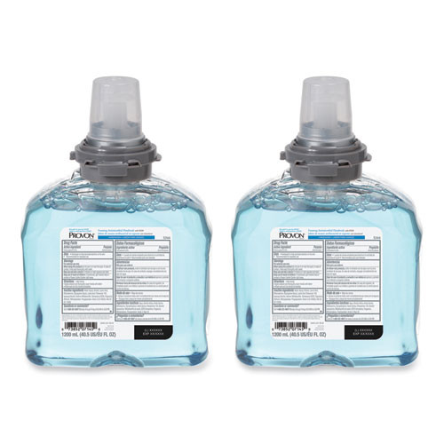 Foaming Antimicrobial Handwash with PCMX Refill, For TFX Dispenser, Floral Scent, 1,200 mL, 2/Carton