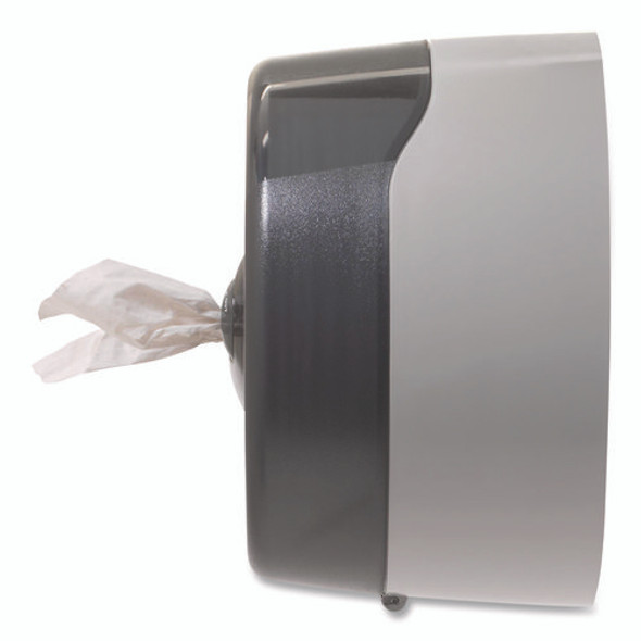 SofPull Twin High-Capacity Center-Pull Dispenser, 20.13 x 7 x 10.75, Smoke