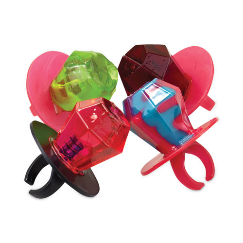 Ring Pop Lollipops, Assorted Flavors, 0.5 oz, 40 Piece Tub