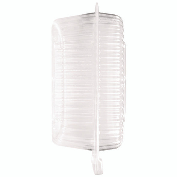 Handi-Lock Single Compartment Food Container, 46 oz, 8 x 3 x 8.87, Clear, Plastic, 250/Carton