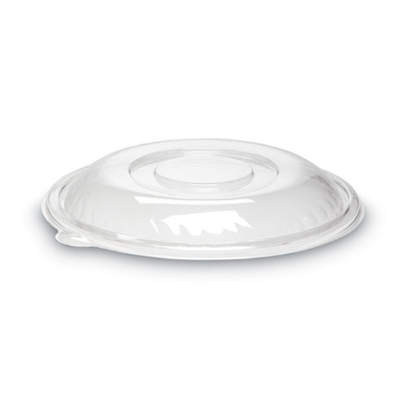 Caterline Pack n' Serve Plastic Lids, Dome Lid, 12" Diameter x 1.5" h, Clear, 25/Carton