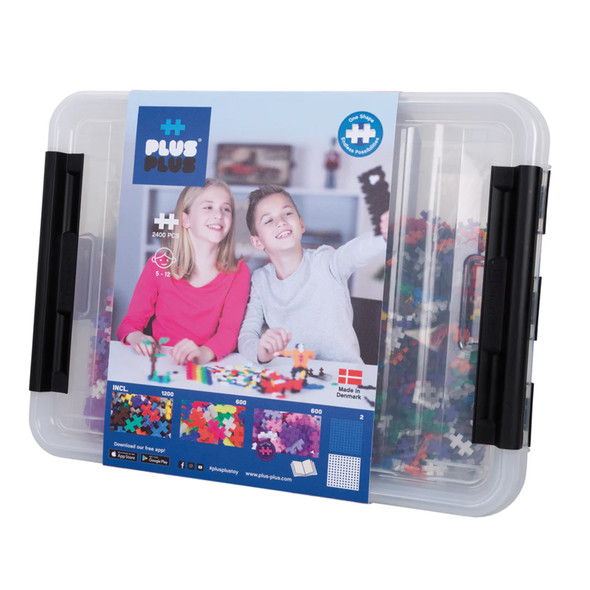 Plus-Plus® 2400-Piece Tub with 2 Baseplates