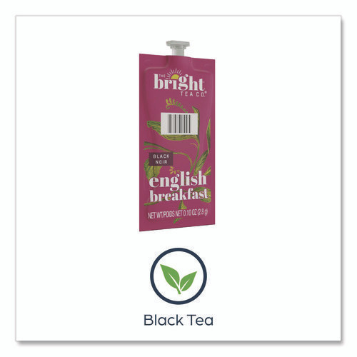 The Bright Tea Co. English Breakfast Black Tea Freshpack, 40/Carton