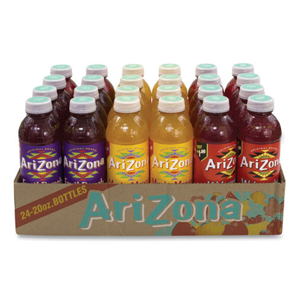 Juice Variety Pack, Fruit Punch/Mucho Mango/Watermelon, 20 oz Bottle, 24/Carton