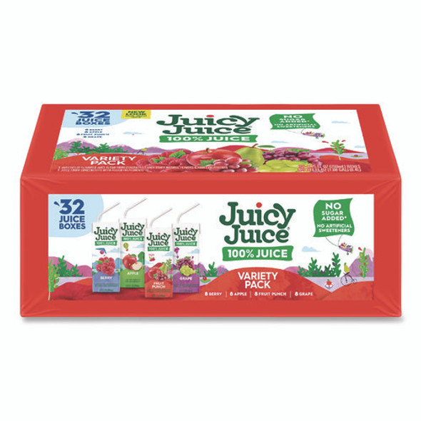 Juice Box Variety Pack, Assorted Flavors, 6.75 oz Box, 32/Carton