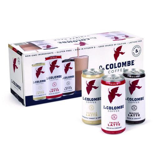 Draft Latte Cold Brew, Assorted Flavors, 9 oz Can, 12/Carton