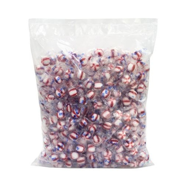 Peppermint Soft Mint Puffs, 5 lb Bag, 2/Carton