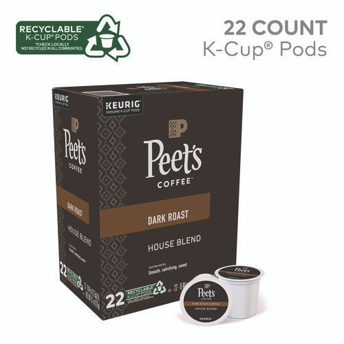 House Blend Coffee K-Cups, 22/Box