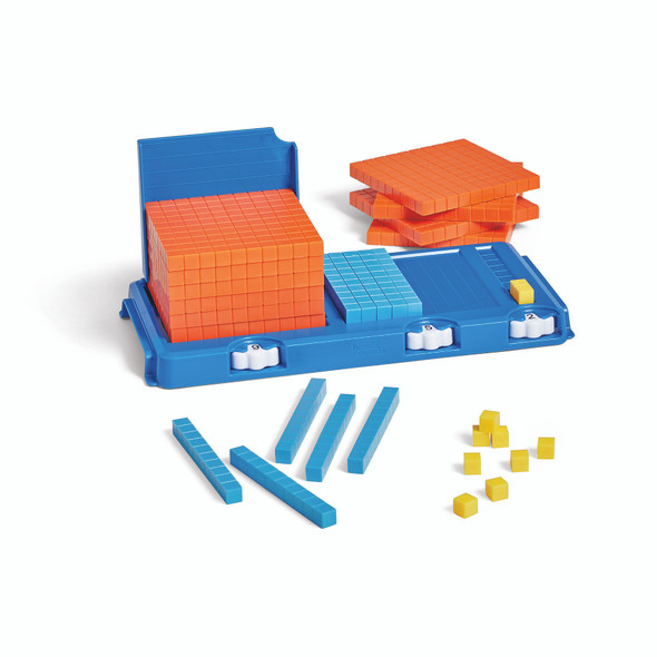 Place Value Frame with Base Ten Blocks