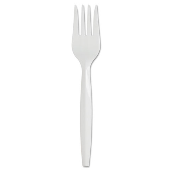 SmartStock Plastic Cutlery Refill, Series-B, Mediumweight Fork, White, 40/Pack, 24 Packs/Carton SmartStock Plastic Cutlery Refill, Series-B, Mediumweight Fork, White, 40/Pack, 24 Packs/Carton