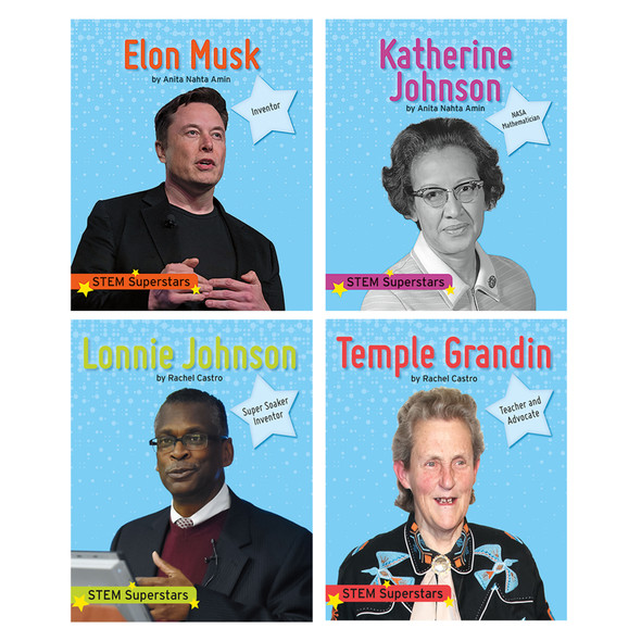 STEM Superstars Book Set, Set of 12 STEM Superstars Book Set, Set of 12