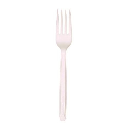 Cutlery for Cutlerease Dispensing System, Fork, Plastic, White, 960/Carton